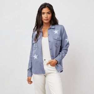 Rails Blue Granite Loren Shacket S